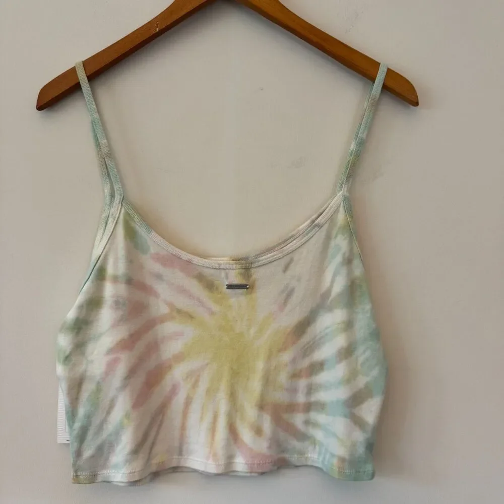 NWT Billabong Women's Tie Dye Tank Top Size Large - Picture 4 of 7